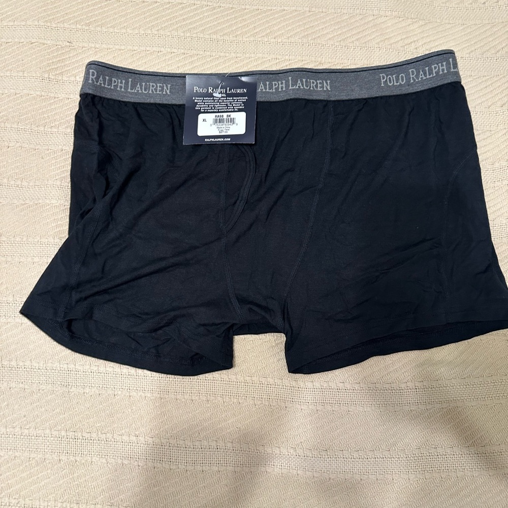 Polo Ralph Lauren Black Boxer Brief Underwear - Picture 4 of 4